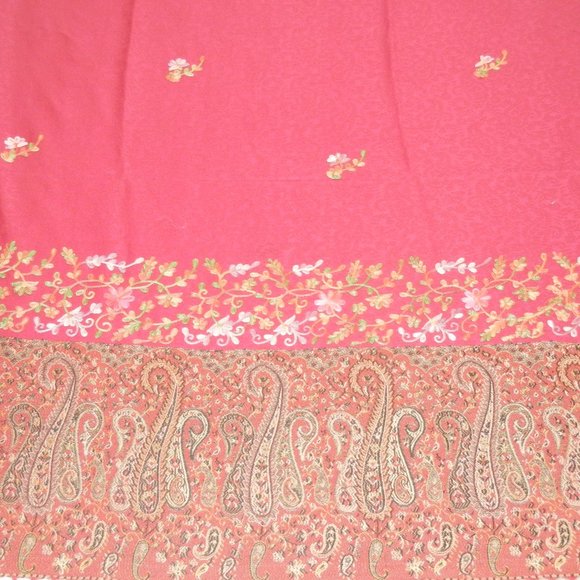 Oversized Pashmina Woolen Shawl / Scarf / Wrap - Picture 2 of 2